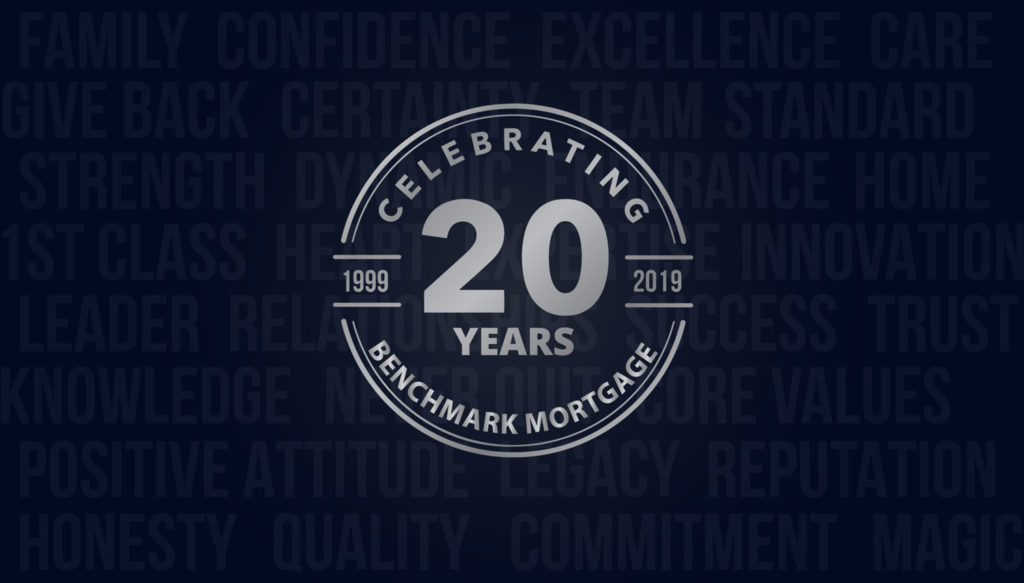 Celebrating 20 Years, Benchmark Mortgage